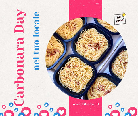 3 idee per il Carbonara Day nel tuo locale
