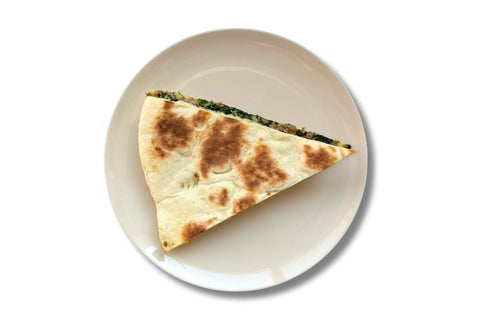 Crescia umbra salsicce e spinaci