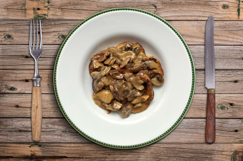 Fettine ai funghi con porcini