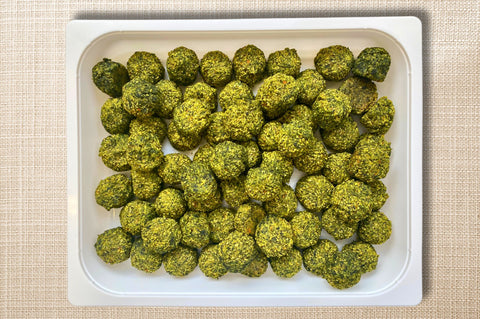 polpettine vegane banco gastronomia