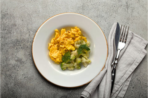 Frittata e broccoletti
