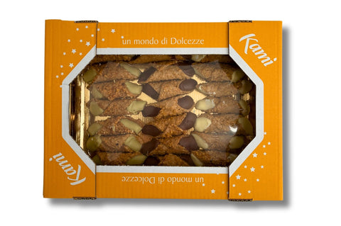 KAMI Cannoli croccanti assortiti 3 gusti 1 Kg