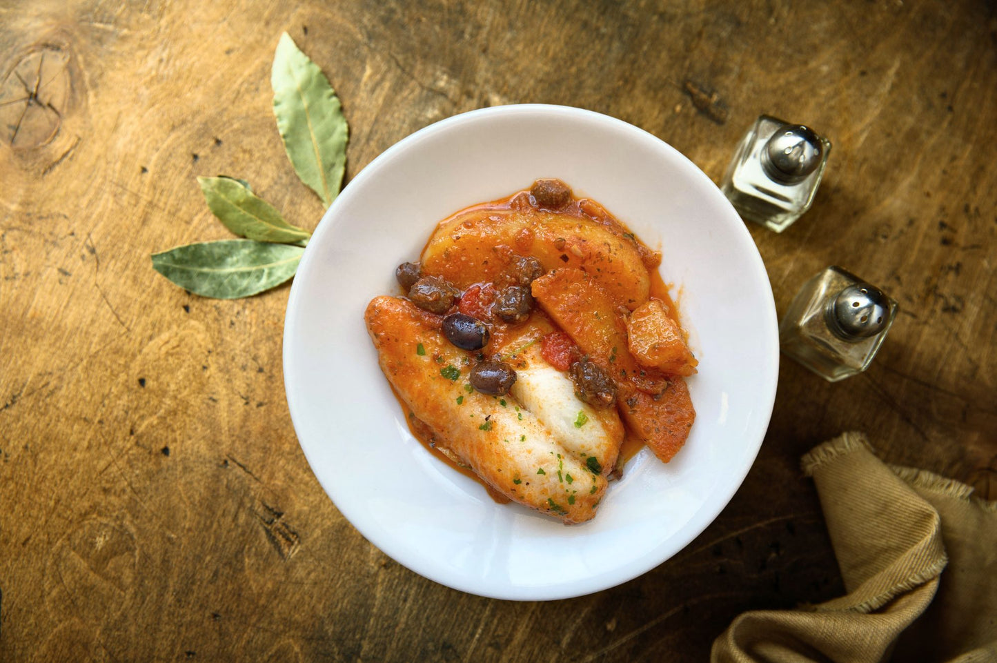 FILETTO DI PESCE ALLA LIGURE