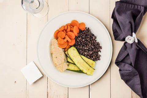 Gran verdure al salmone