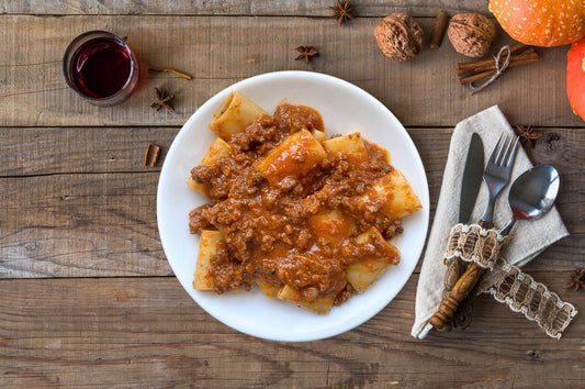 Paccheri al cinghiale