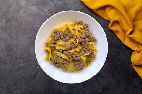 Pappardelle di Ostra al cinghiale