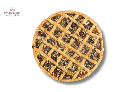 PASTICCERIA AUGUSTEA Crostata arancia semi e noci Kg 1,350