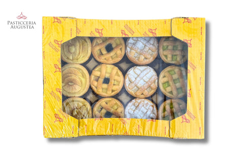 PASTICCERIA AUGUSTEA Mono crostatine creme Kg 1,2 (conf. 12pz)