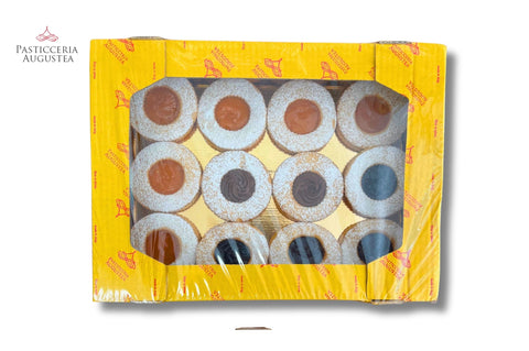 PASTICCERIA AUGUSTEA Mono occhi di bue spolv Kg 1,2 (conf. 12pz)