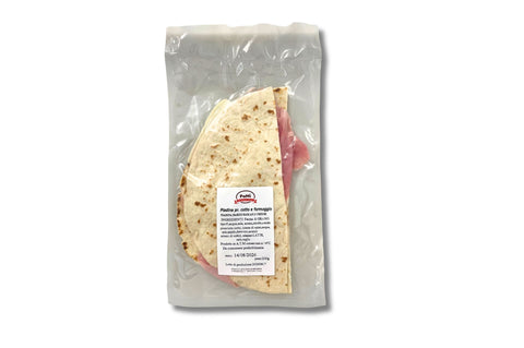 Piadina cotto e formaggio