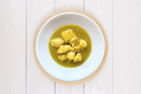 POLLO AL CURRY SENZA RISO