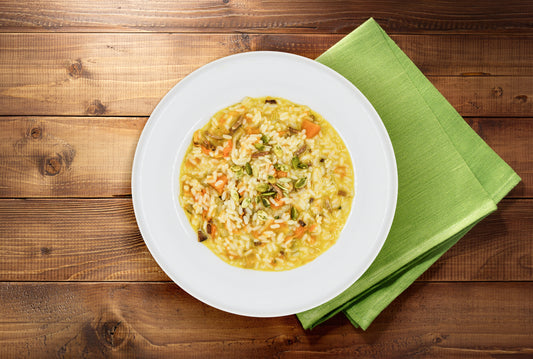 Risotto zucca e speck IGP