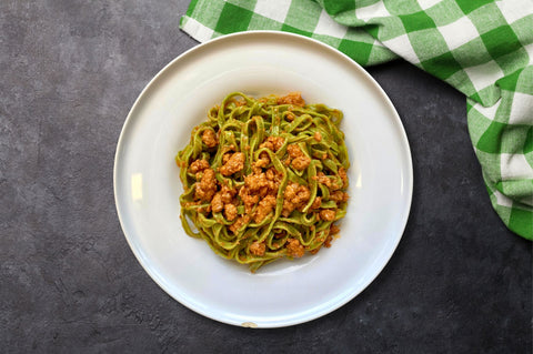 tagliatelle verdi alla bolognese