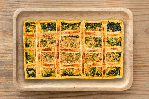 Torta rustica agli spinaci e uova