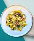 tortellini speck e zucchine