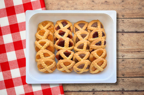 Vassoio 20 mini crostatine gusti misti