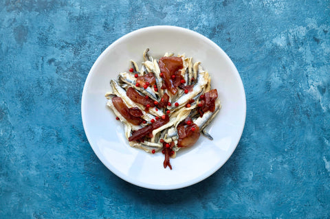Alici marinate con cipolla rossa