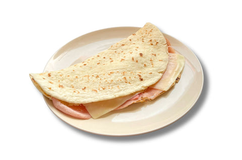 Piadina cotto e formaggio