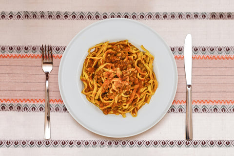 Fettuccine al ragù marchigiano
